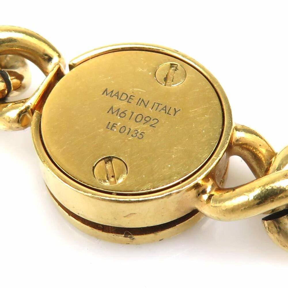 LOUIS VUITTON Gold Charm Bracelet - Picture 8 of 13